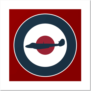 RAF Gloster Meteor Patch Posters and Art